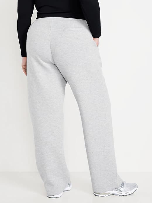 High-Waisted Bounce Fleece Trouser Sweatpants thumbnail 29