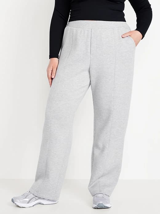 High-Waisted Bounce Fleece Trouser Sweatpants thumbnail 28