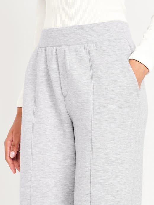 High-Waisted Bounce Fleece Trouser Sweatpants thumbnail 25