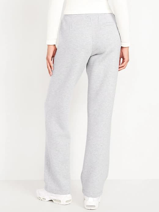 High-Waisted Bounce Fleece Trouser Sweatpants thumbnail 24