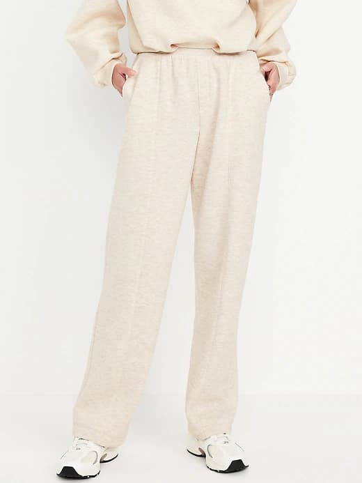 High-Waisted Bounce Fleece Trouser Sweatpants thumbnail 22