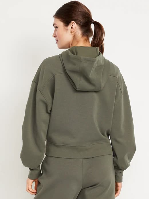 Dynamic Fleece Half-Zip Hoodie Sweatshirt thumbnail 2