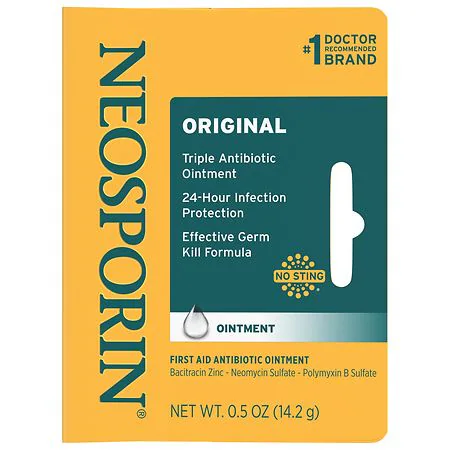 Neosporin Original First Aid Antibiotic Bacitracin Ointment - Image 1
