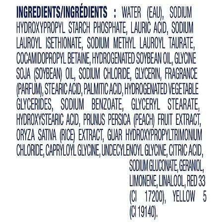 Dove Body Wash, Rebalancing White Peach & Rice Milk thumbnail 4