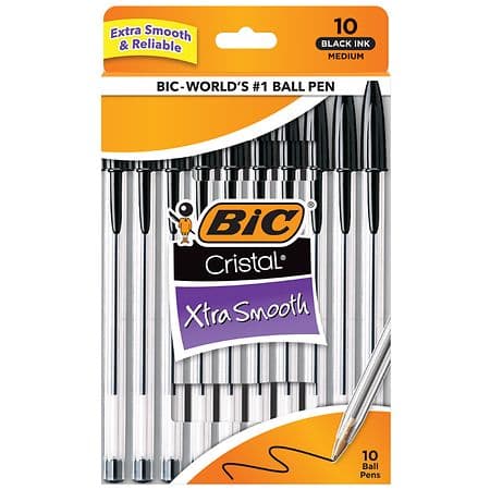 BIC Cristal Xtra Smooth Ballpoint Pen