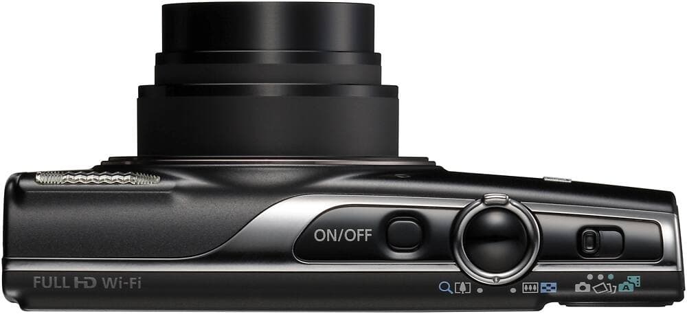 Canon - PowerShot ELPH 360 20.2-Megapixel Digital Camera - Black thumbnail 8