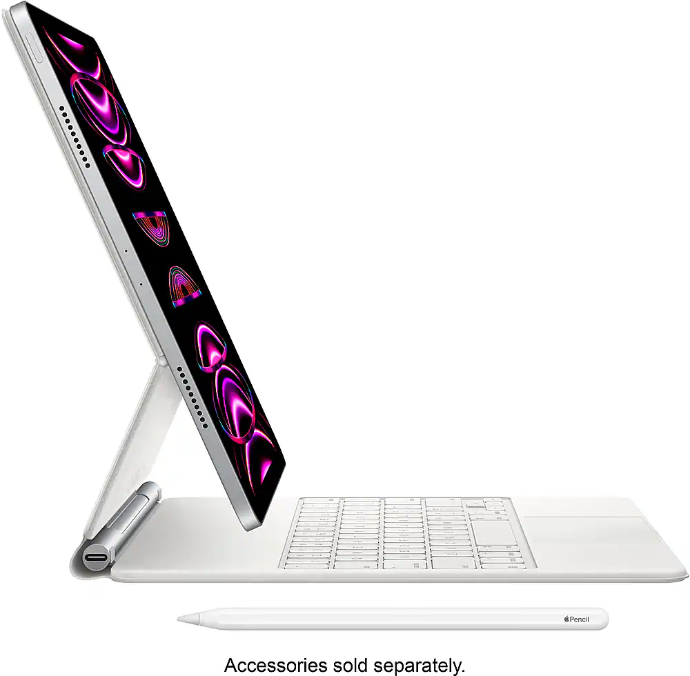 Apple - Geek Squad Certified Refurbished 12.9-Inch iPad Pro with Wi-Fi - 128GB - Space Gray thumbnail 7