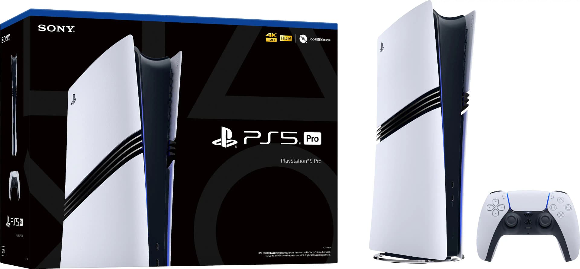 Sony PlayStation 5 Pro Console White 1000046529 - Best Buy - Image 1