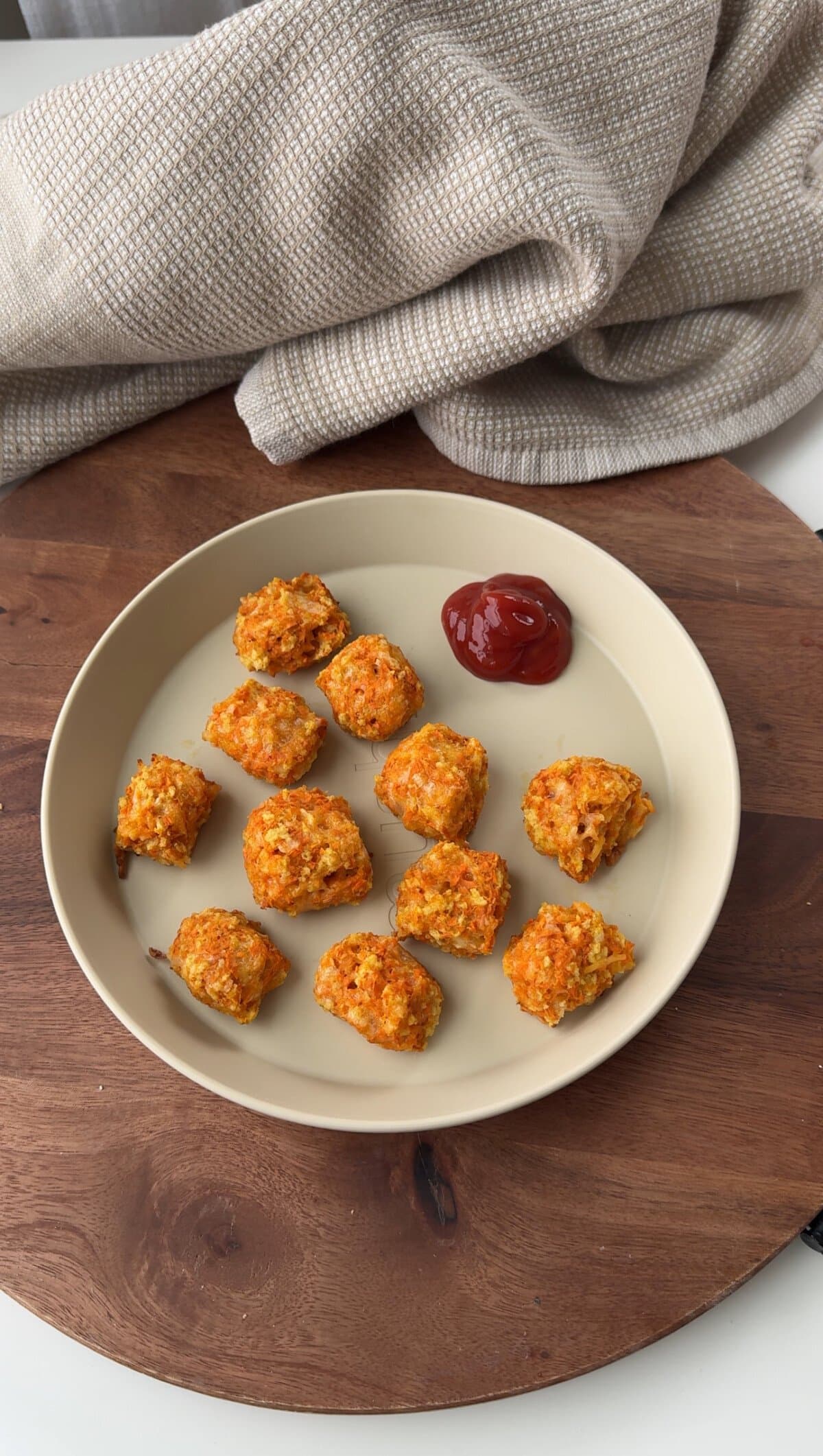Cheesy Carrot Tots - Real Little Meals - Image 1