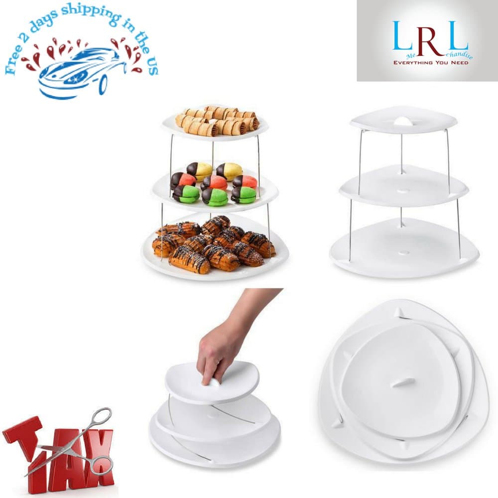 3 Tier Serving Tray