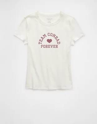 AE x The Summer I Turned Pretty Hey Baby Tee - Image 1