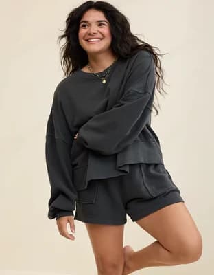 Aerie Classic Crew Sweatshirt - Image 1