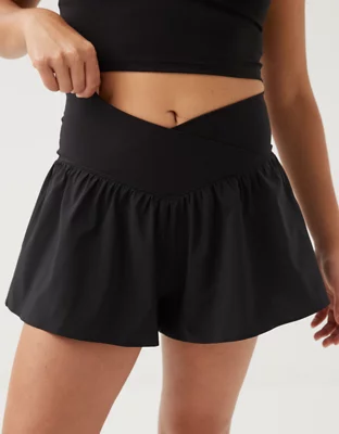 OFFLINE By Aerie Real Me Crossover Flowy Short - Image 1