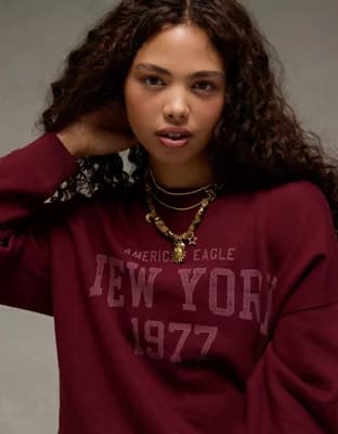 AE Funday Graphic Sweatshirt - Image 1
