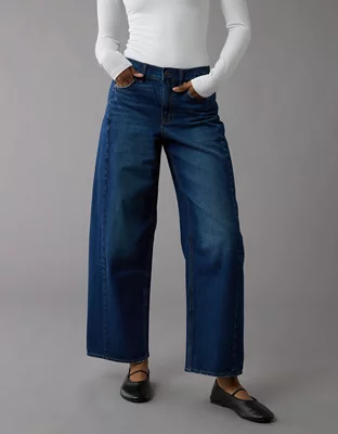 AE Dreamy Drape Strigid Barrel Jean - Image 1