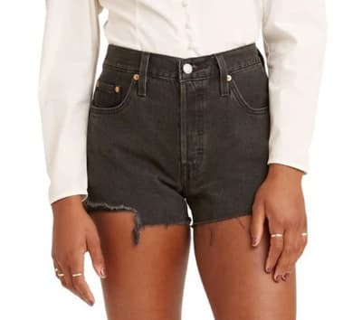 Women's Levi's 501® Original High-Rise Jean Shorts - Image 1