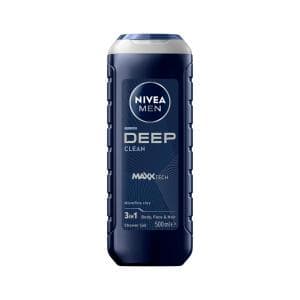 Nivea Men Deep Clean Shower Gel | 500mL - Image 1