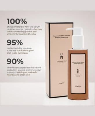 Bronzing Hyaluronic Acid Serum Drops, 5.3 oz. thumbnail 3