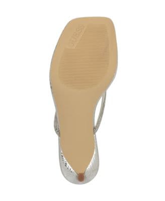 Mayan Rhinestone Thong Kitten Heel Sandals thumbnail 5