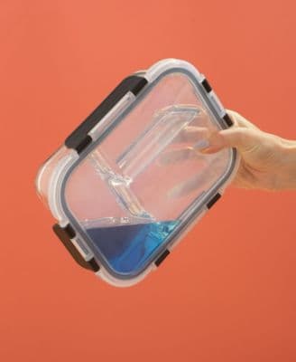 3-Sectional Set of 5 Glass Food Storage Containers thumbnail 6