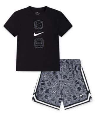 Little Boys 2-Piece DNA 24 Dri-FIT T-Shirt and Shorts Set - Image 1