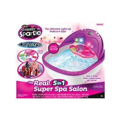 Cra Z Art Shimmer N Sparkle Crazy Lights The Real 5 in 1 Super Spa Salon - Image 1