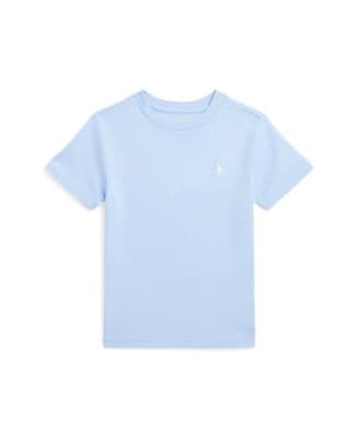 Toddler and Little Boys Cotton Jersey Crewneck Tee - Image 1