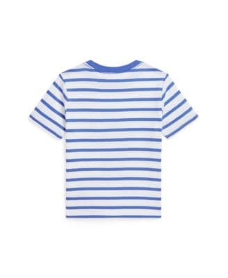 Toddler and Little Boys Polo Bear Striped Jersey T-Shirt thumbnail 3