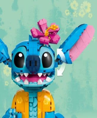 LEGO Disney Classic Stitch 43249 Toy Building Set, 730 Pieces thumbnail 4