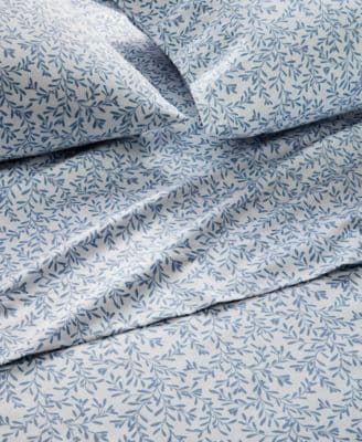 550 Thread Count Printed Cotton 3-Pc. Sheet Set, Twin, Exclusively at Macy’s thumbnail 2