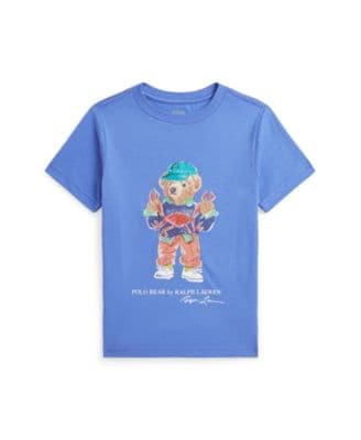 Toddler and Little Boys Polo Bear Jersey T-Shirt - Image 1
