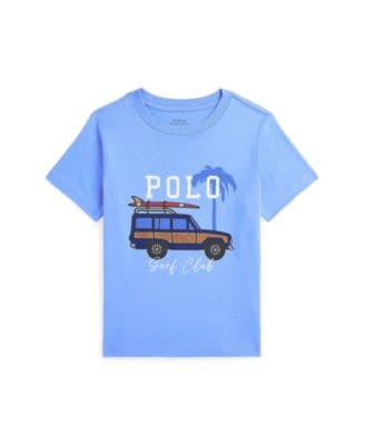 Toddler and Little Boys Car-Print Jersey T-Shirt - Image 1