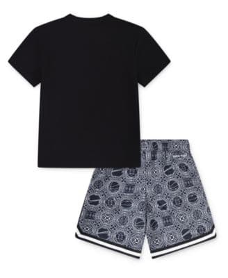 Little Boys 2-Piece DNA 24 Dri-FIT T-Shirt and Shorts Set thumbnail 2