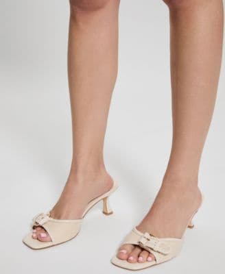 Women's Dista Buckle Kitten Heel Sandals thumbnail 2