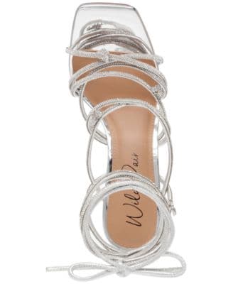 Eross Lace-Up High Heel Dress Sandals, Created for Macy's thumbnail 4