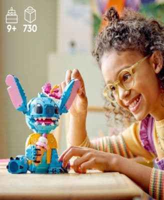 LEGO Disney Classic Stitch 43249 Toy Building Set, 730 Pieces thumbnail 2