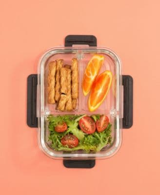 3-Sectional Set of 5 Glass Food Storage Containers thumbnail 2