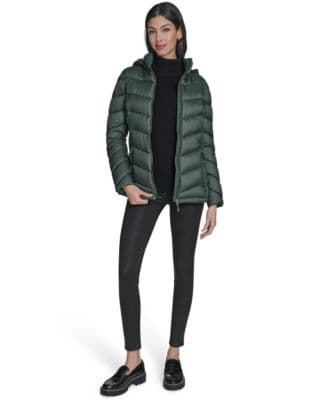 Women's Packable Hooded Puffer Coat, Created for Macy's thumbnail 6