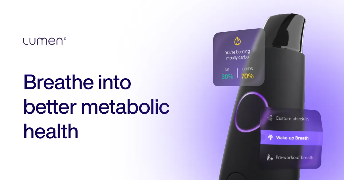 Lumen Metabolism Tracker: Your Personalized Nutrition Coach | Lumen - Image 1