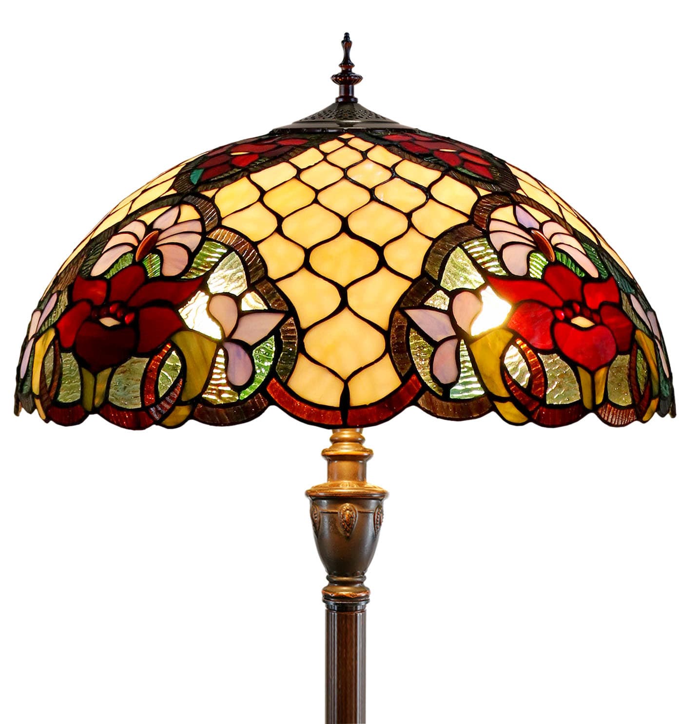 Alicia Floor Lamp - Annerley Glassworx - Image 1