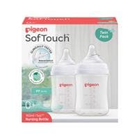 Pigeon SofTouch Bottle PP 160ml Twin Pack - Image 1