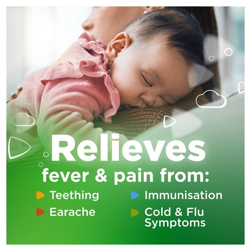 Panadol Children 1 Month – 1 Year Baby Drops with Dosing Device Fever and Pain Relief 20ml thumbnail 9