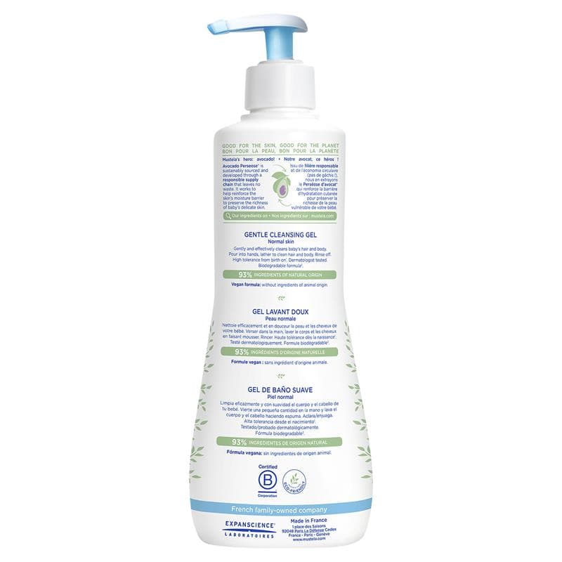 Mustela Gentle Cleansing Gel 500ml thumbnail 2