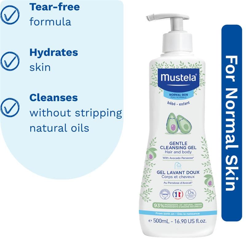 Mustela Gentle Cleansing Gel 500ml thumbnail 3