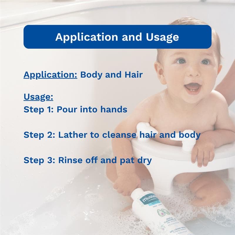 Mustela Gentle Cleansing Gel 500ml thumbnail 5