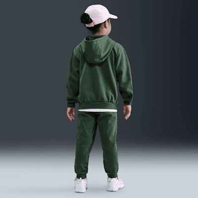 Nike Full-Zip Club Set Little Kids 2-Piece Hoodie Set thumbnail 7