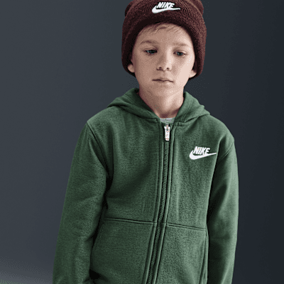 Nike Full-Zip Club Set Little Kids 2-Piece Hoodie Set thumbnail 2