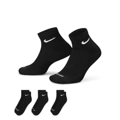 Nike Everyday Plus Cushioned Training Ankle Socks (3 Pairs) - Image 1