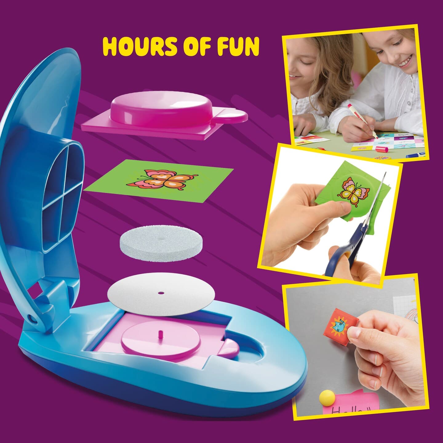 Puffy Sticker Maker Kit for Kids - Make Your Own 3D Stickers - Create DIY Squishy Arts and Crafts - Easter Craft Kits for Girls & Boys Ages 6-10 - Birthday Gift Ideas Age 6 7 8 9 10 Year Old Gifts thumbnail 6