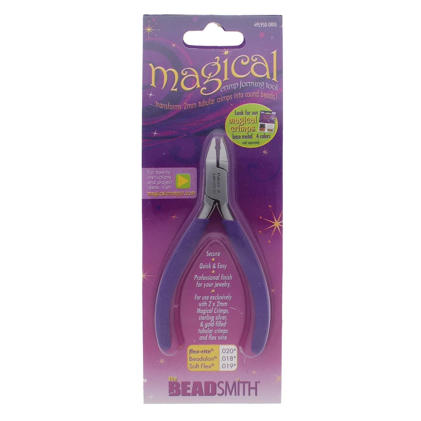 Beadsmith Magical Crimping Pliers, Transforms 2 mm Tubes Into Round Beads, 1 Piece thumbnail 5
